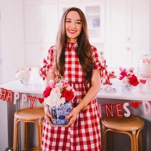 Elizabeth Wilson Designs dress in RED